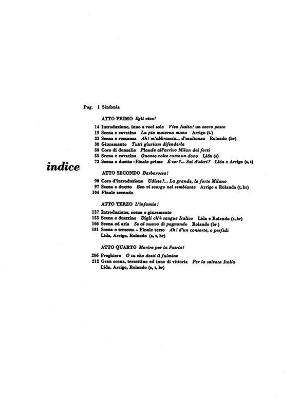 La battaglia di Legnano - Ed. Tradizionale - Opera Completa